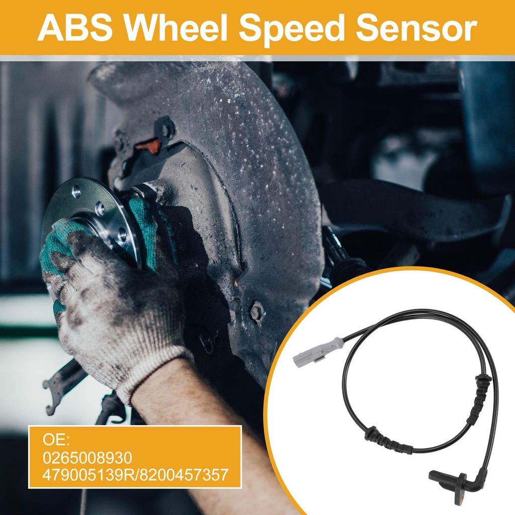 ABS Raddrehzahlsensor Nr. 0265008930/479005139R Hinten Links ABS Sensor Antiblockiersystem Sensor für Renault Twingo 2007-2024