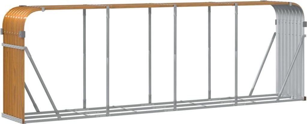 A product shot of a firewood rack.