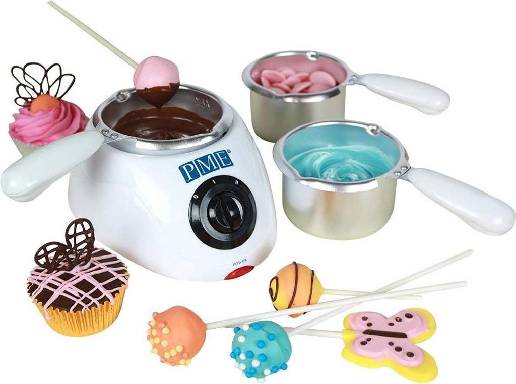 PME Electric Chocolate Melting Pot, Biela, Nerezová oceľ, Obrázok produktu 