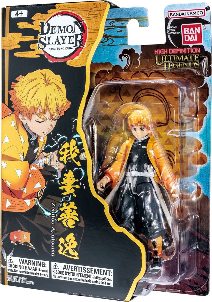 Figúrka s kĺbmi Bandai Demon Slayer Zenitsu Agatsuma Obrázok produktu 