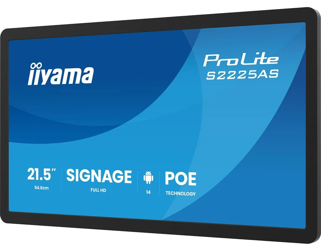 Écran PC Iiyama S2225AS-B1P 21.5 pouces IPS avec connectique USB-C