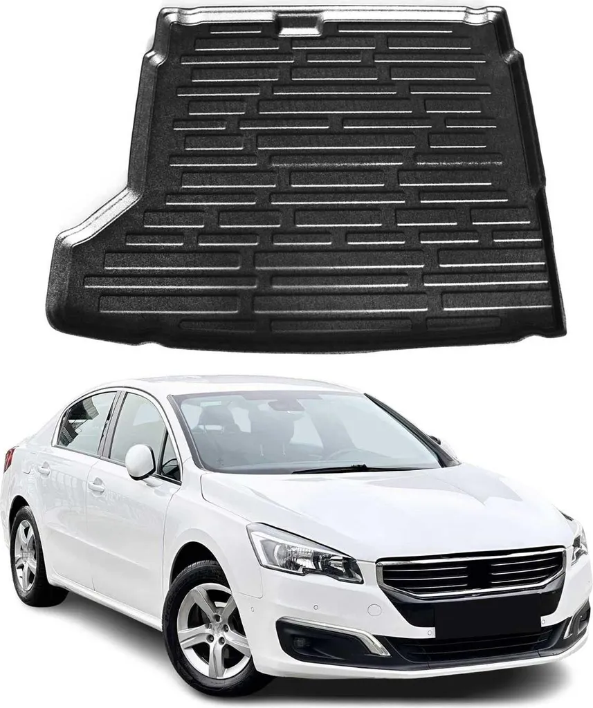 Tappeto Bagagliaio Peugeot 508 Allure 2010-2018 Gomma TPE Impermeabile