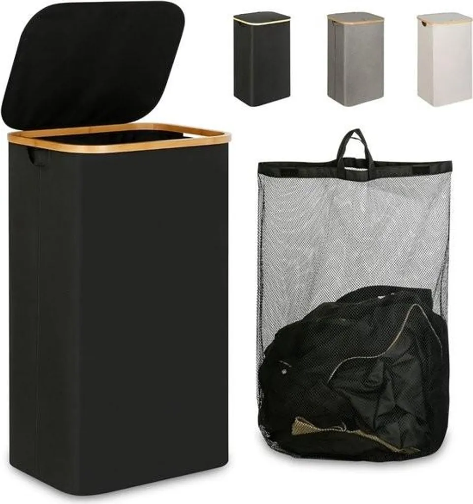 Panier à linge étroit pour résidence étudiante - Bac de rangement 100L