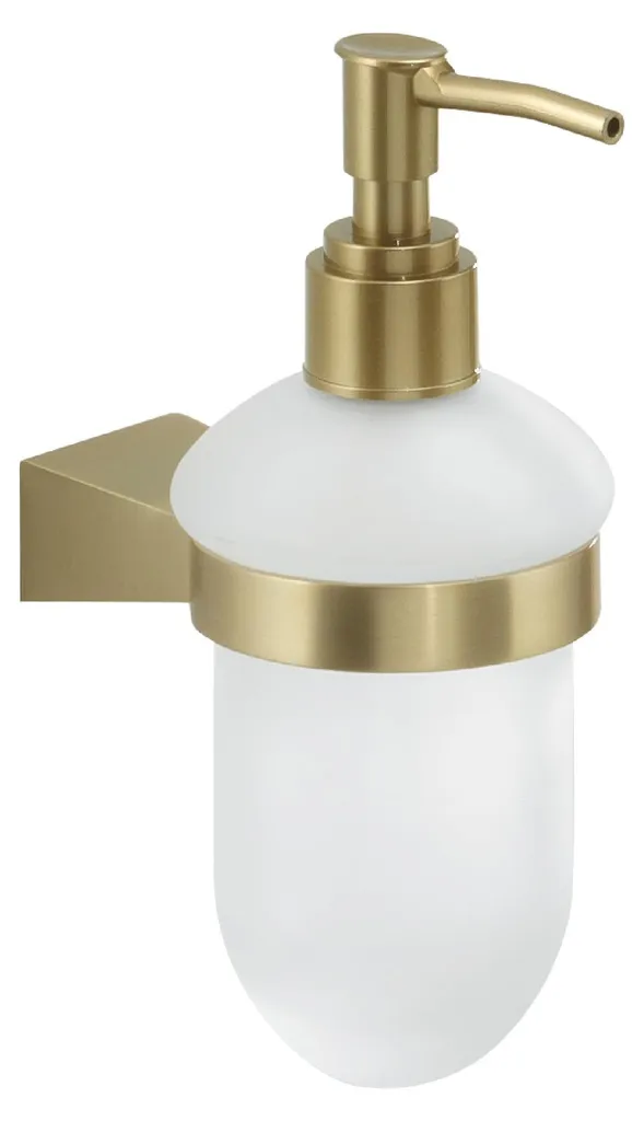 Distributeur savon Tonal or mat - Finition haut de gamme inox brossé