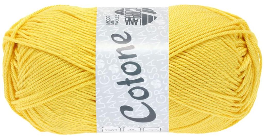 Lana Grossa - Cotone 0094 narzissengelb Produktbild 