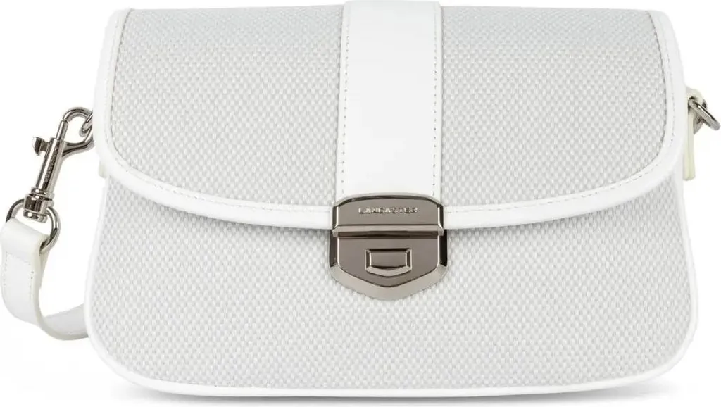 Sac Lancaster Fia M Blanc en Toile : Accessoire Léger et Facile à Porter