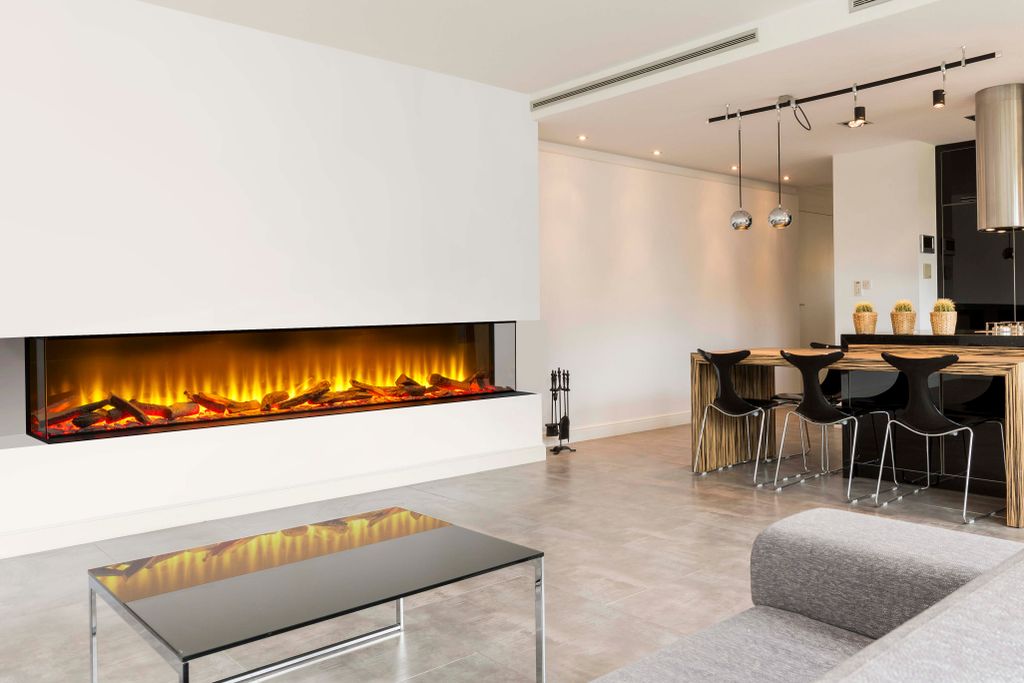 Acantha Aspire 200 Panoramic Elektrokamin mit 3D LED Produktbild 
