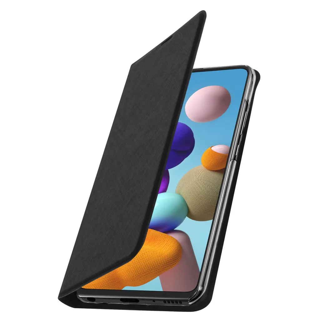Affare! Custodia Bigben Samsung A21s Nera Portafoglio e Stand