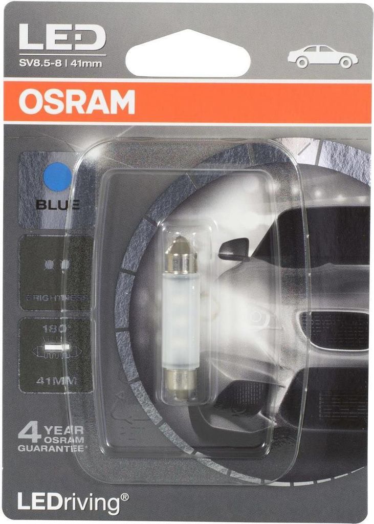 OSRAM 6441BL-01B LED-Innenraumbeleuchtung, SV8.5-8, C5W Produktbild 