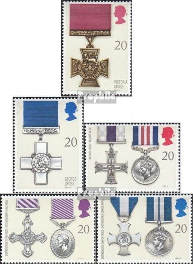 Briefmarken Großbritannien 1990 Mi 1290-1294 (kompl.Ausg.) Produktbild 