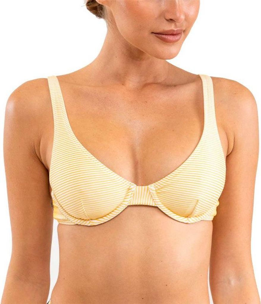 Rhythm Noumea Underwire Bikinioberteil Gelb XS Damen Gelb XS