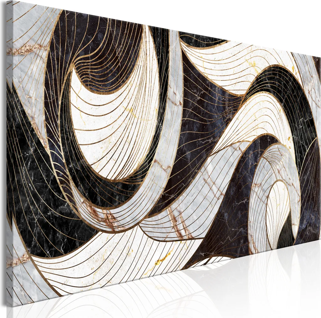 Quadro Astratto 150x50 cm su Tela - La mia scoperta 1 | Design Italiano