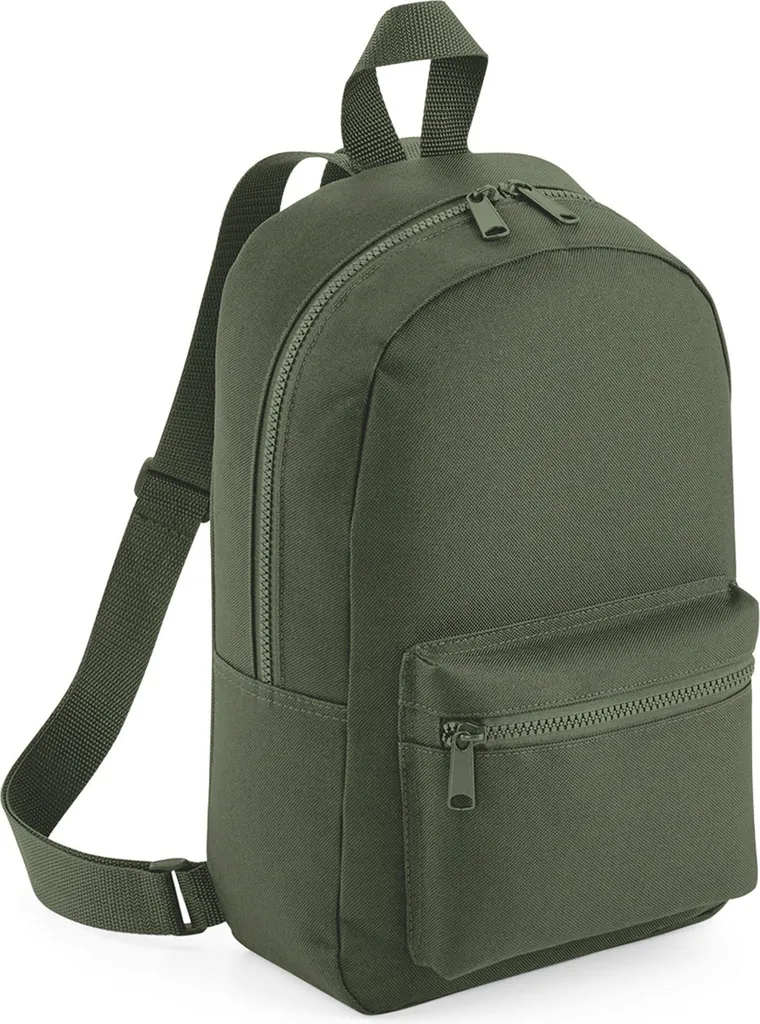 Zaino Bagbase Essential Fashion Mini Olive Green RW8427 compatto