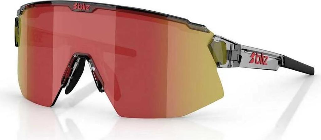 Bliz Breeze Sonnenbrille Rot Brow with Red Multi/CAT3 Rot Brow with Red Multi/CAT3