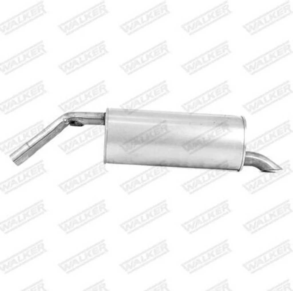 Pot d'échappement arrière pour Peugeot 207 SW - Silencieux WALKER 23225