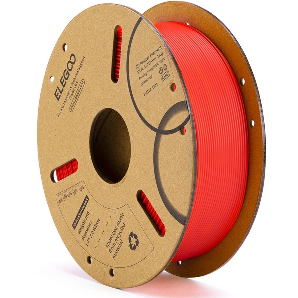 ELEGOO PLA 1.75, 1kg, červená Obrázek produktu 