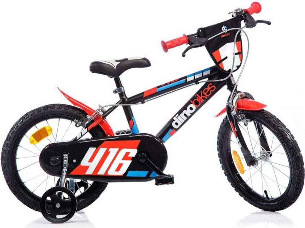 Bicicleta infantil Dino, modelo de 16 pulgadas Imagen del producto 