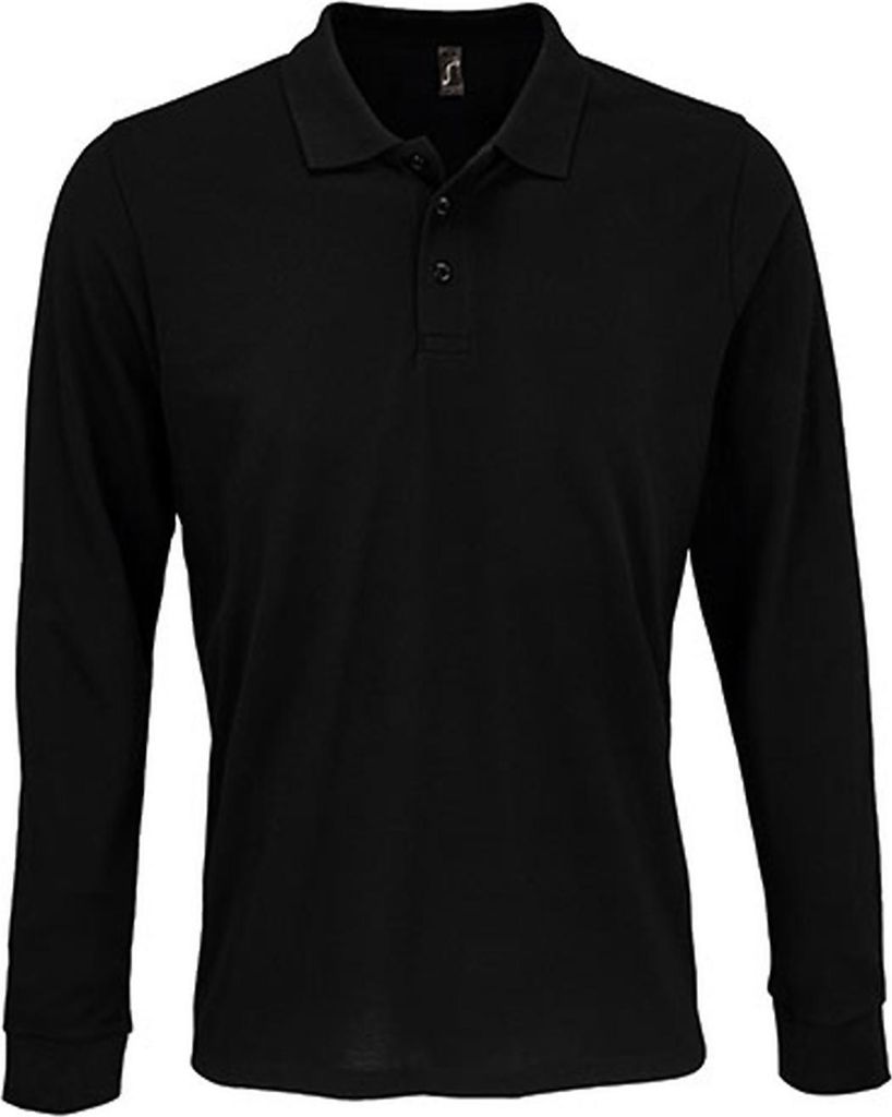 SOLS Uni Long Sleeve PolyBaumwolle Polo Shirt