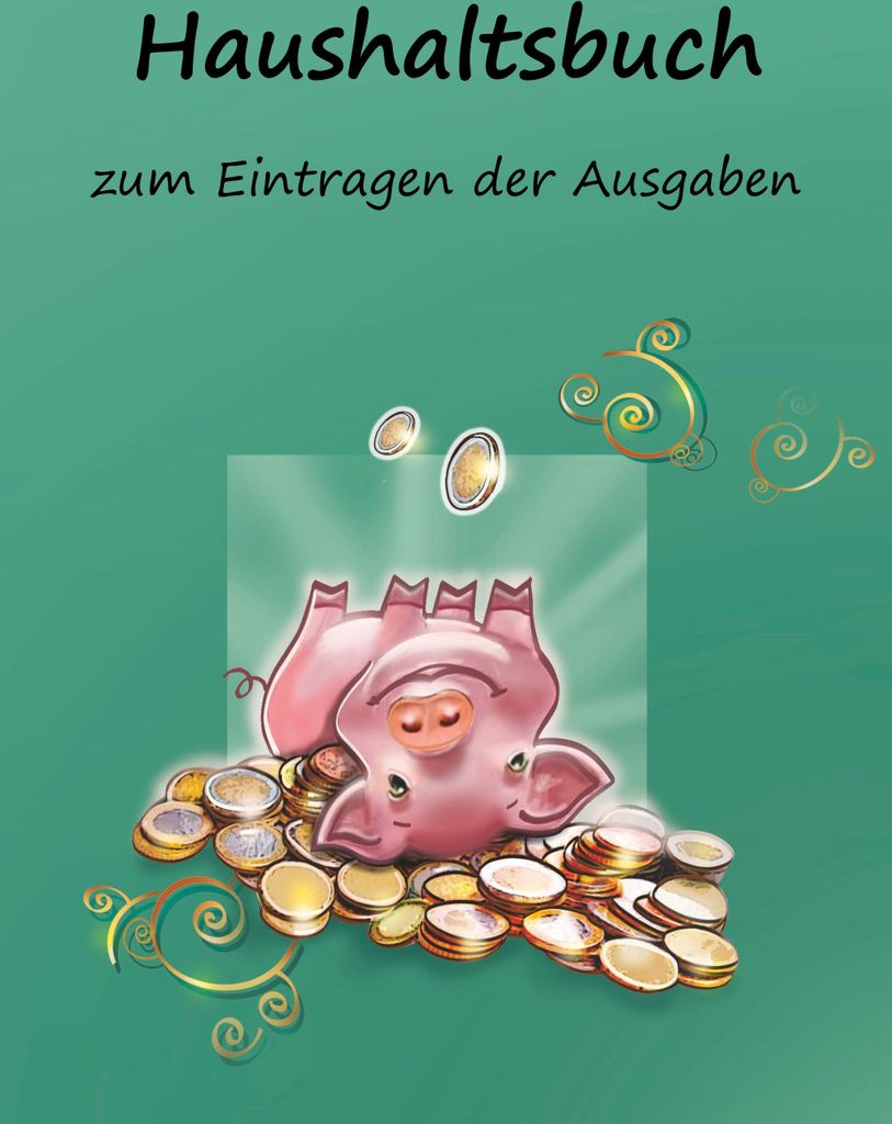 Haushaltsbuch zum Eintragen der Ausgaben