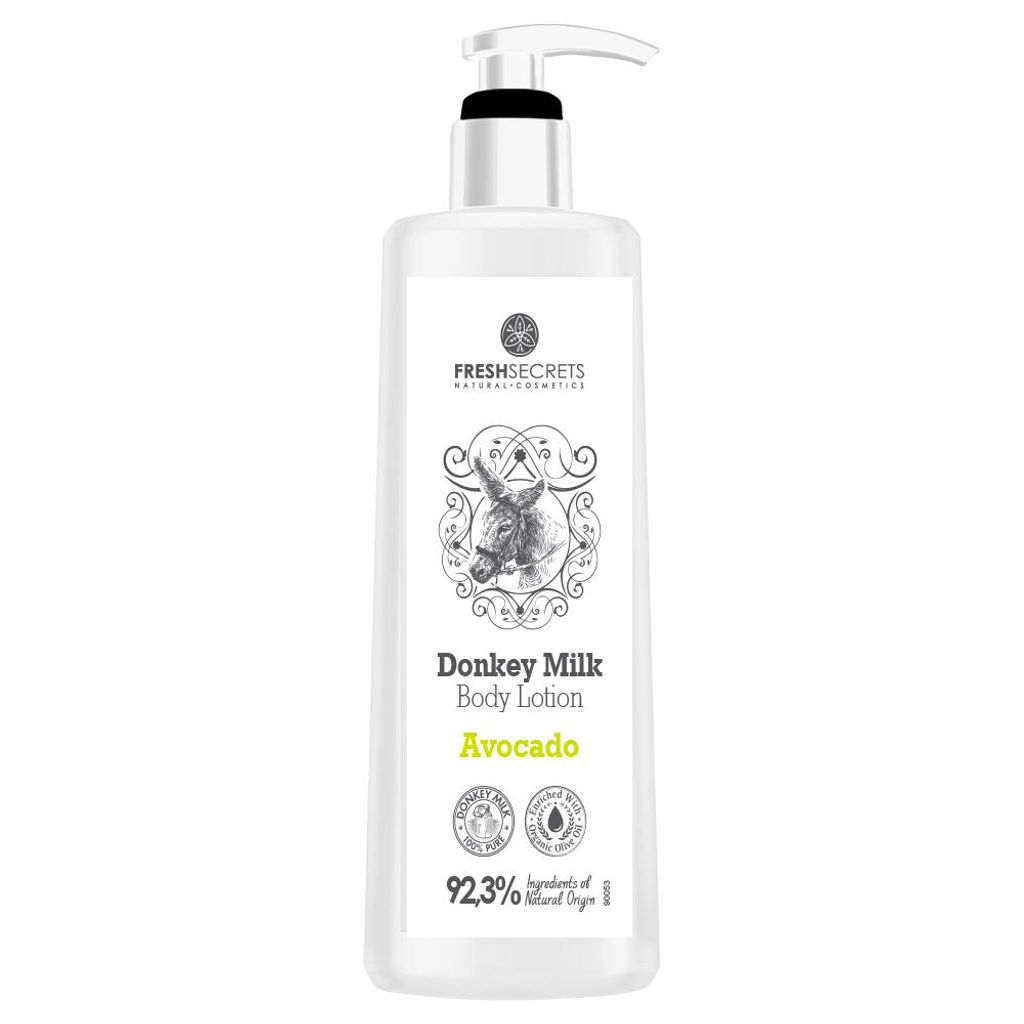 Fresh Secrets Körperlotion Eselsmilch & Avocado 200 ml