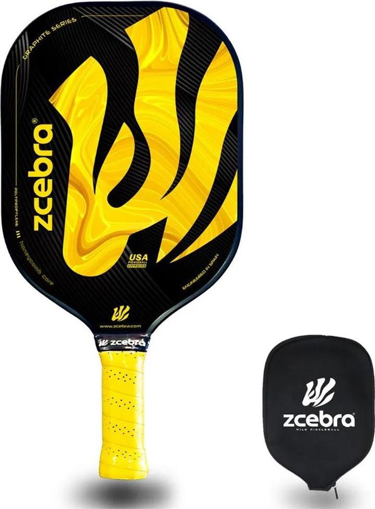 Zcebra Pickleball Pickleball-schläger Gelb Gelb One Size