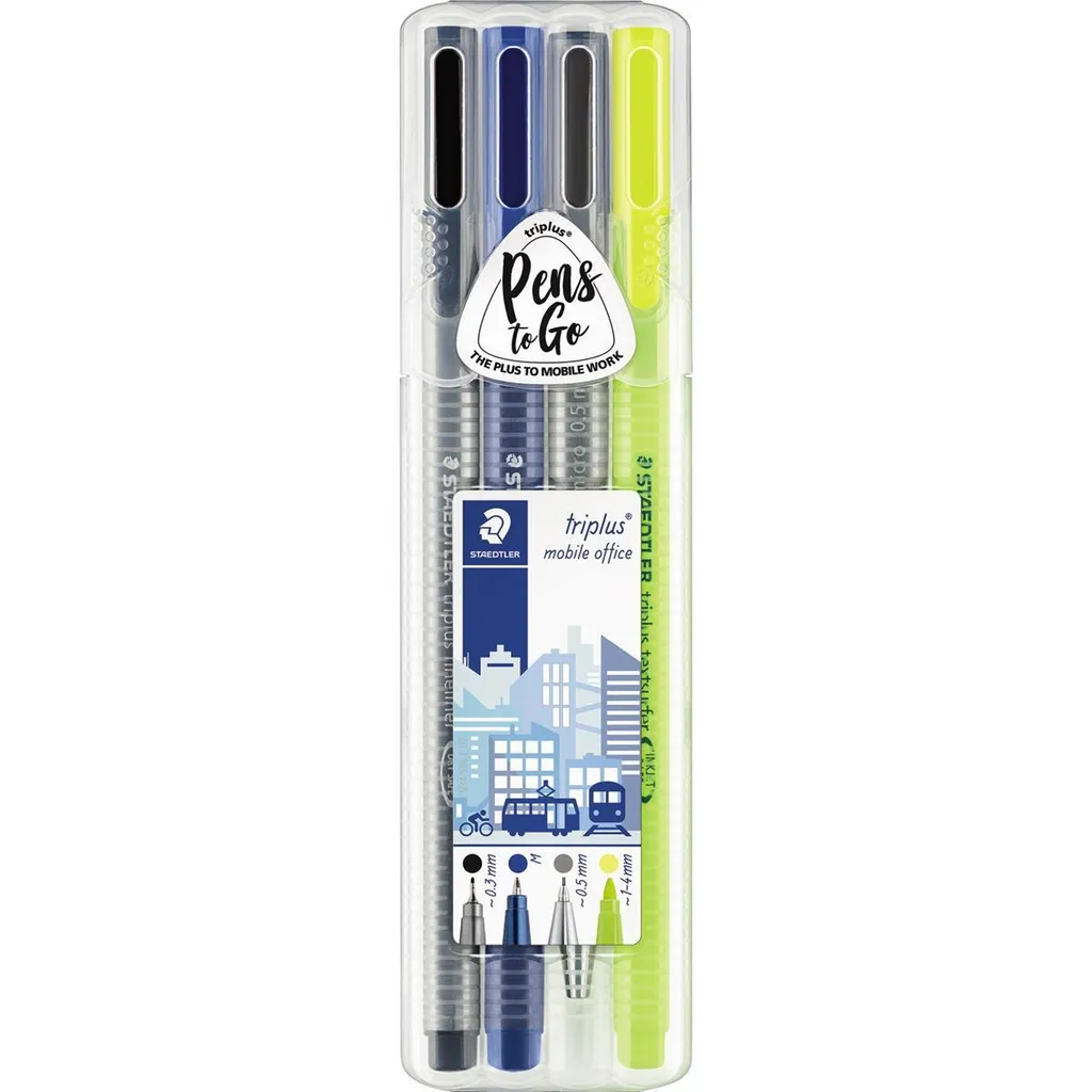 Kit STAEDTLER Triplus Mobile Office - Ideale per Università e Note