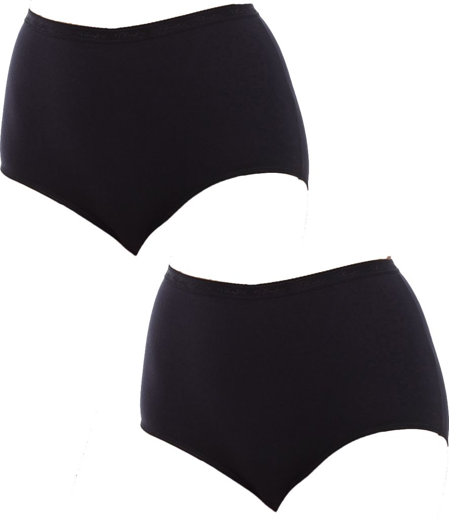 Playtex Pack-2 Organic Bio Maxi Compressor Panty P0AZL Damendesign, das Frauen formt und Komfort bietet