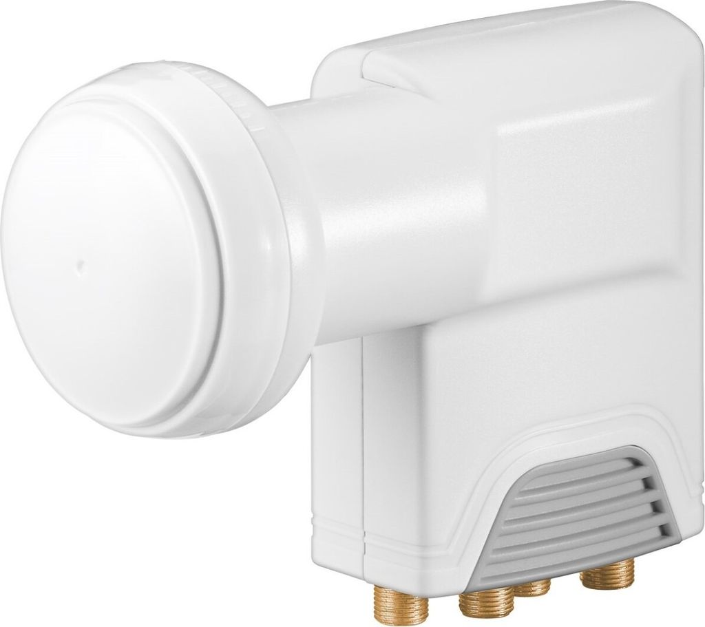 Quattro Universal LNB 0,1dB (weiß/grau) Produktbild 