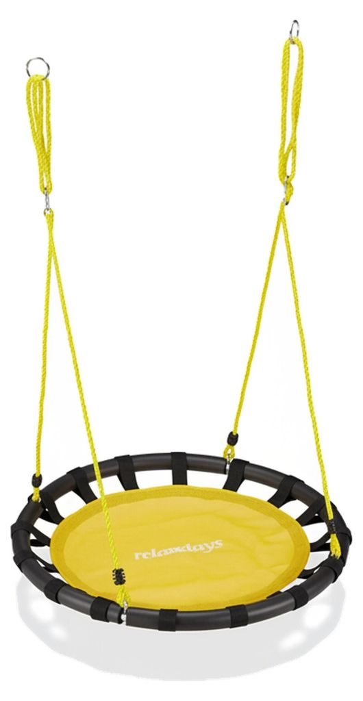 relaxdays 10026651_48 relaxdays Nestschaukel   gelb Zdjęcie produktu 