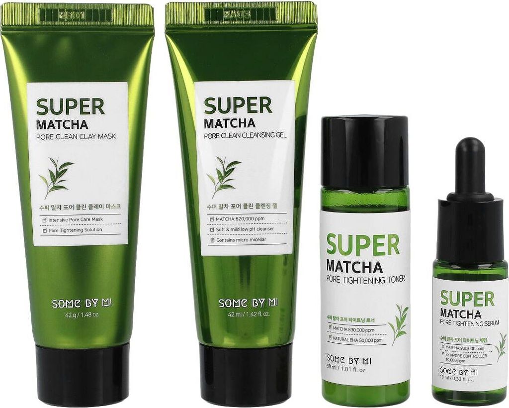 SOME BY MI Super Matcha Pore Care Starter Kit - štartovacia Obrázok produktu 