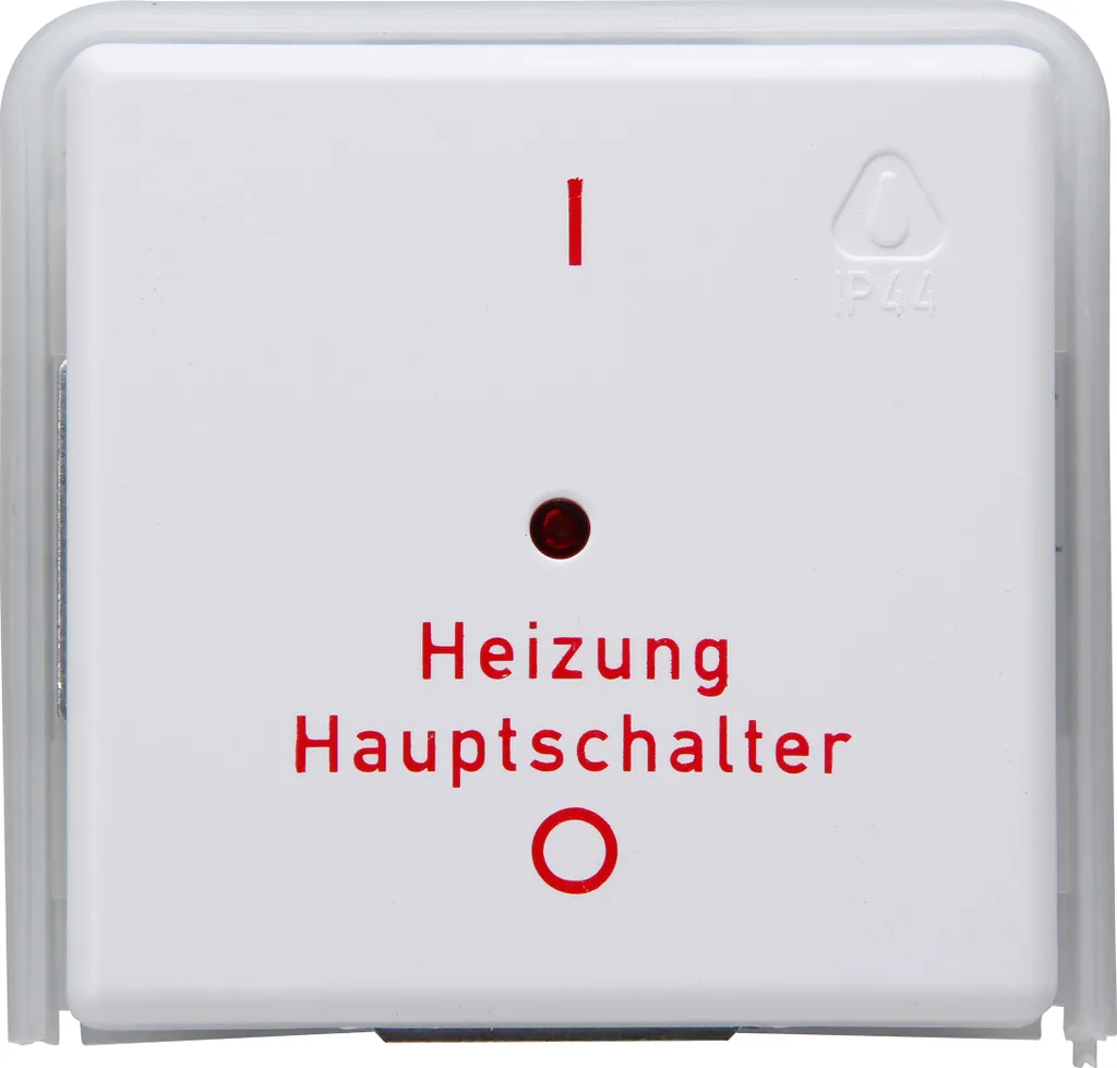 Commutateur Chauffage KOPP IP44 Blanc pour Salle de Bain et Cave