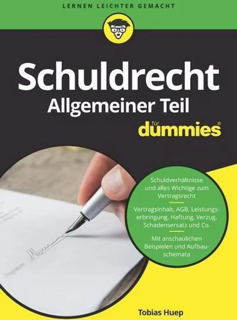 Schuldrecht Allgemeiner Teil für Dummies - Explications claires BGB
