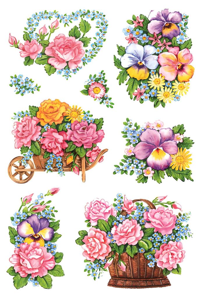 Herma 3354 Nálepka DECOR Nostalgické kvetináče Obrázok produktu 