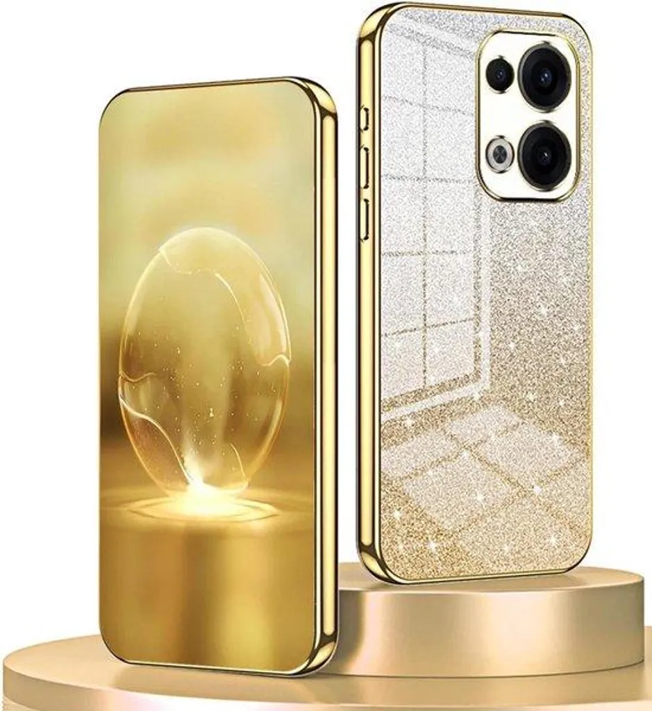 Étui Or pour Oppo Reno13 5G en Silicone et TPU - Protection Luxe