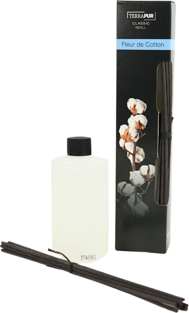 Tyčinkový aróma difuzér TERRAPUR FLEUR DE Bavlna 90 ml Obrázok produktu 