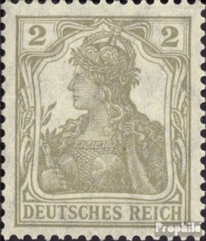 Briefmarken Deutsches Reich 1918 Mi 102 postfrisch Germania