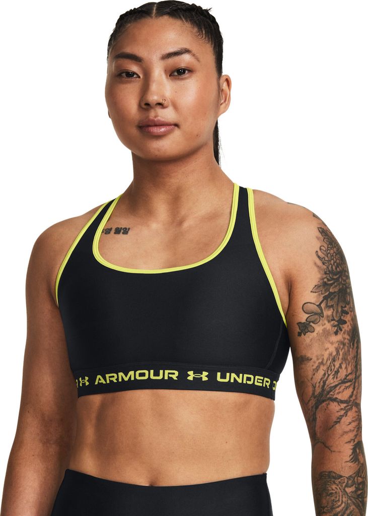 Damen-Kompressions-BH Under Armour Crossback Mid Bra, Größe: L