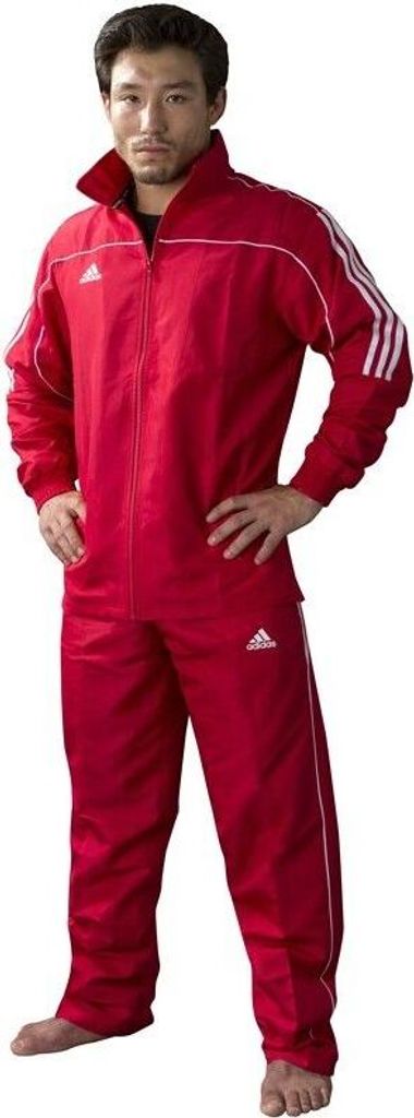 adidas Trainingsjacke rot Größe - M