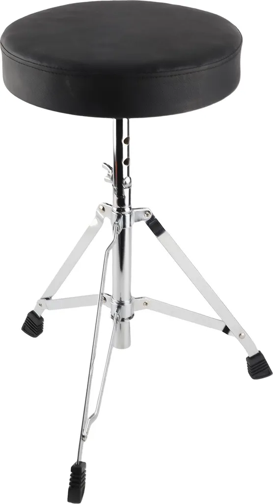 Tabouret de batterie universel à assise ronde réglable 5 positions