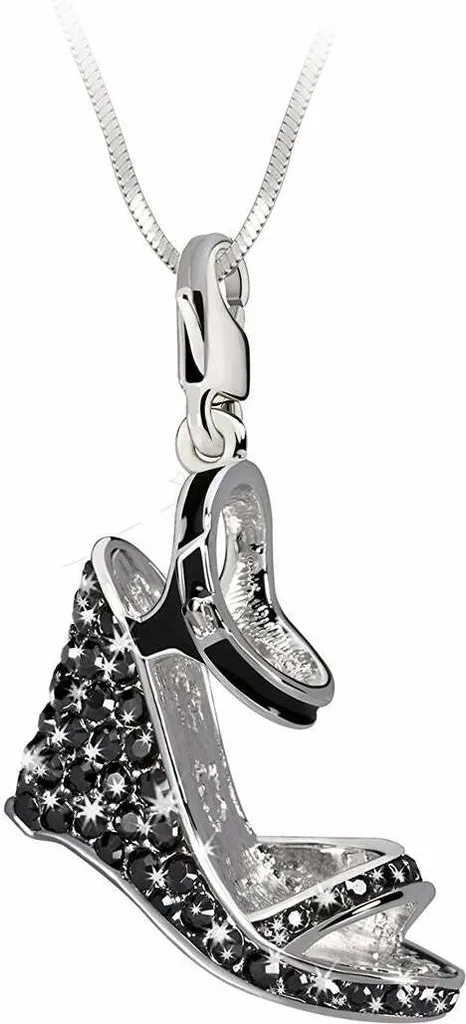 Fascino da donna Glamour GS2-01 Nero: Scarpe Tacco 4cm Comode