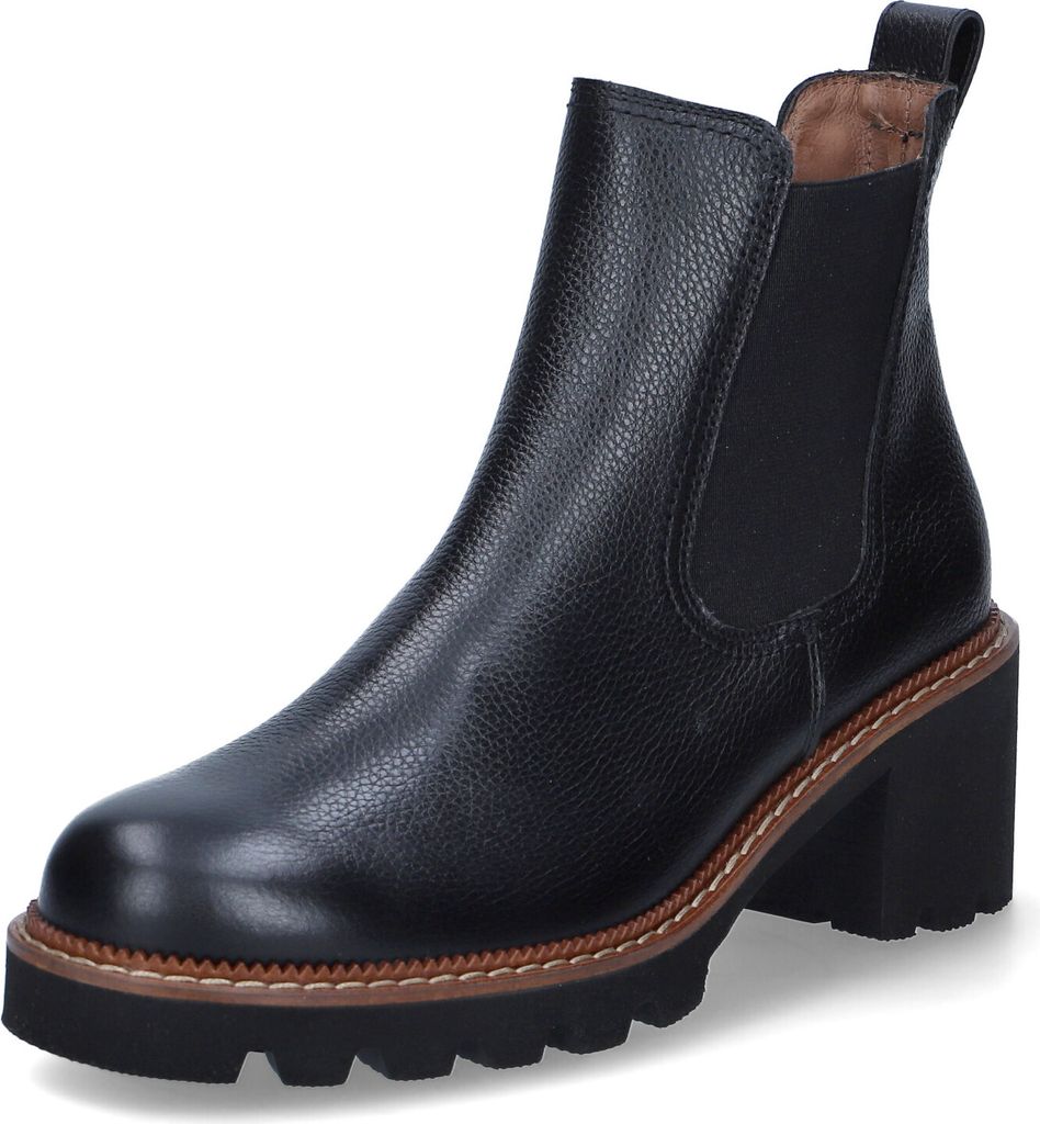 Paul Green Chelsea Boots - Schwarz Glattleder Größe: 39 Produktbild 7