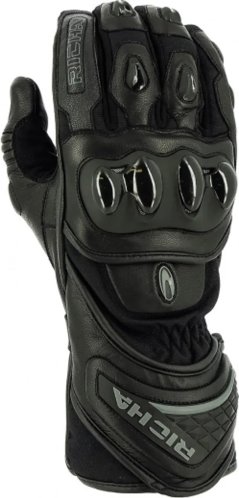 Gants de moto en cuir pour femme RICHA WARRIOR EVO taille L noir