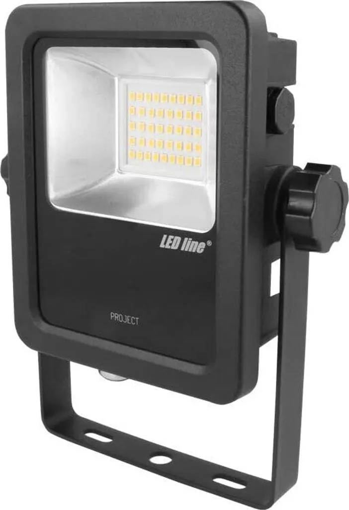 Projecteur LED Extérieur 16W Blanc Neutre 1760lm IP65 Étanche Noir