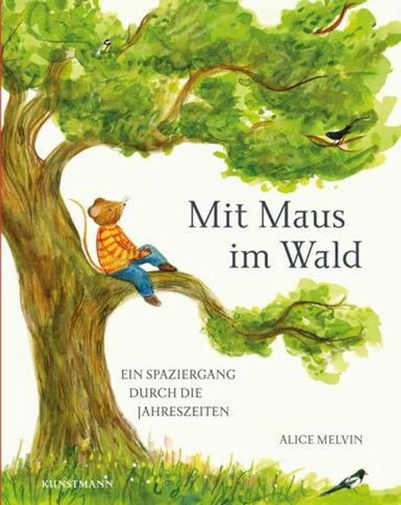 Livre de contes Mit Maus im Wald pour l'histoire du soir en famille