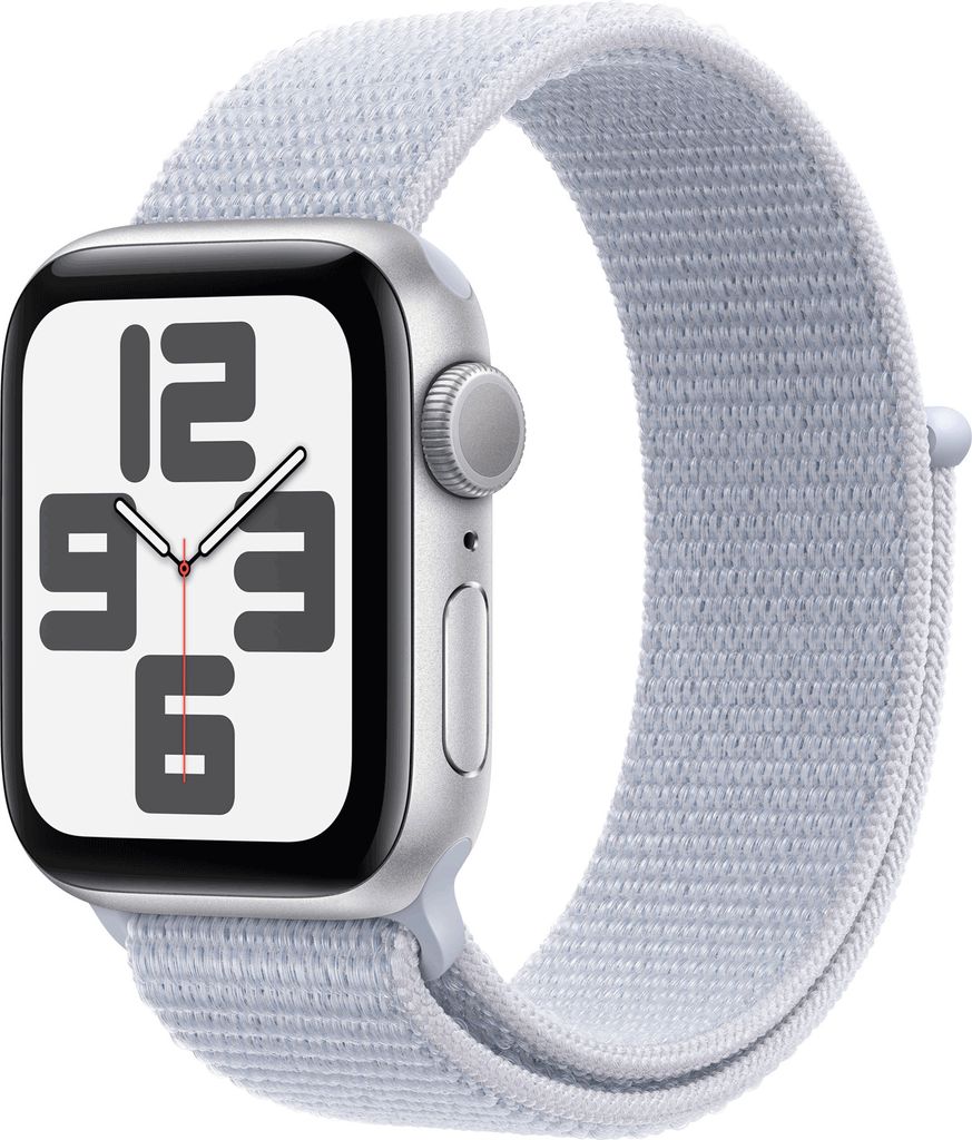 Apple Watch SE 40mm GPS 2. Gen Sport Loop silber/blaue Produktbild 