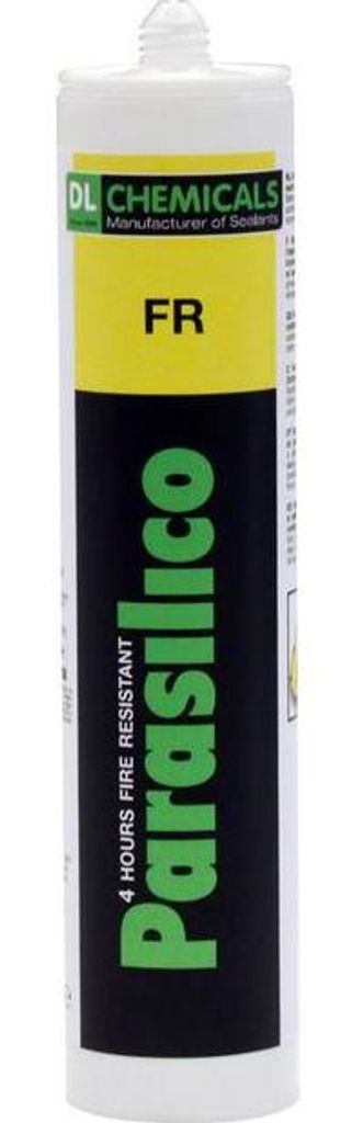 Feuerhemmende Silikonkartusche Weiß Parasilico DE - 300 ml - 0100024N731464