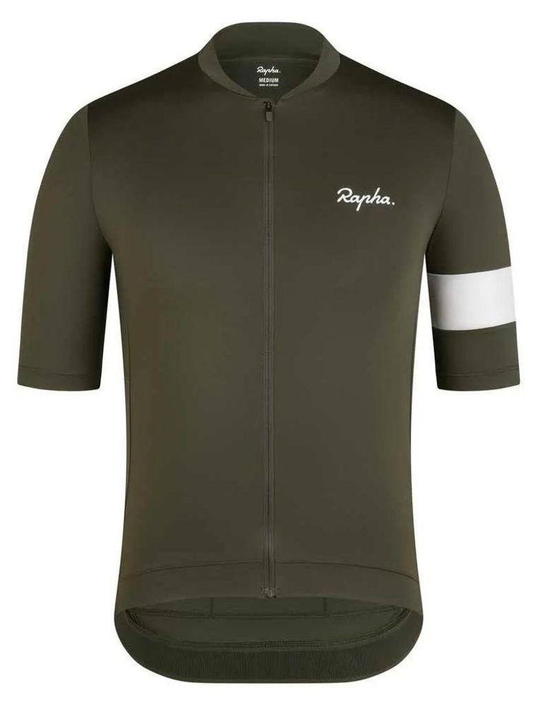 Rapha Core Kurzarm-radtrikot Grün S Mann Grün S