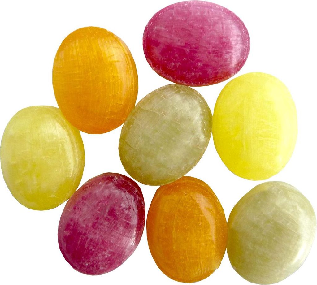 Edel Früchte Bonbons ungefüllte fruchtig süße Bonbons Produktbild 