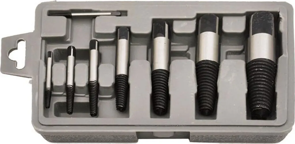 Extracteur de vis et goujons cassés M3 à M50 - Set de 8 outils pro