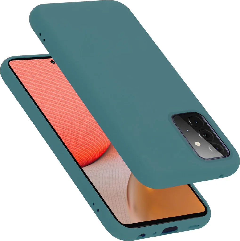 Cadorabo Cover Verde Samsung A72 - La Compagna di Avventure